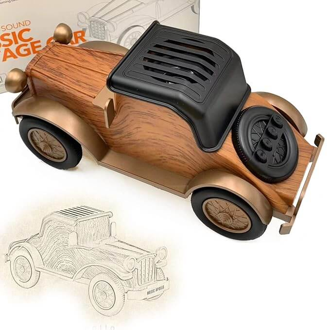 w/l speaker retro car shape w/l speaker retro car shape