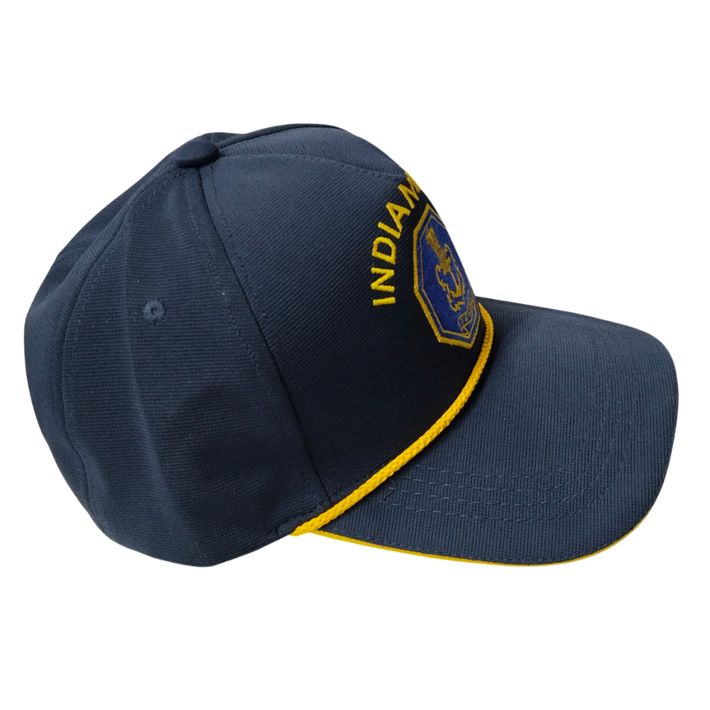 navy logo cap w/o braied