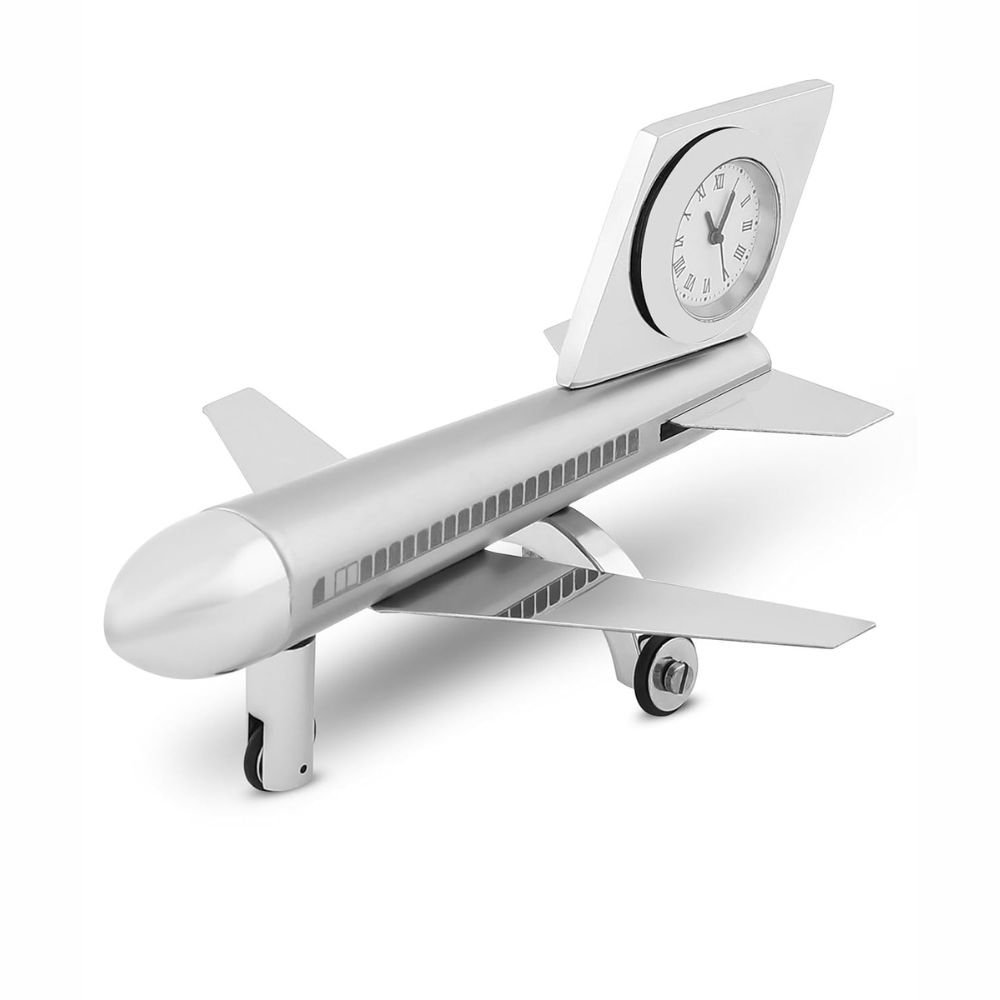 aeroplane with world time clock