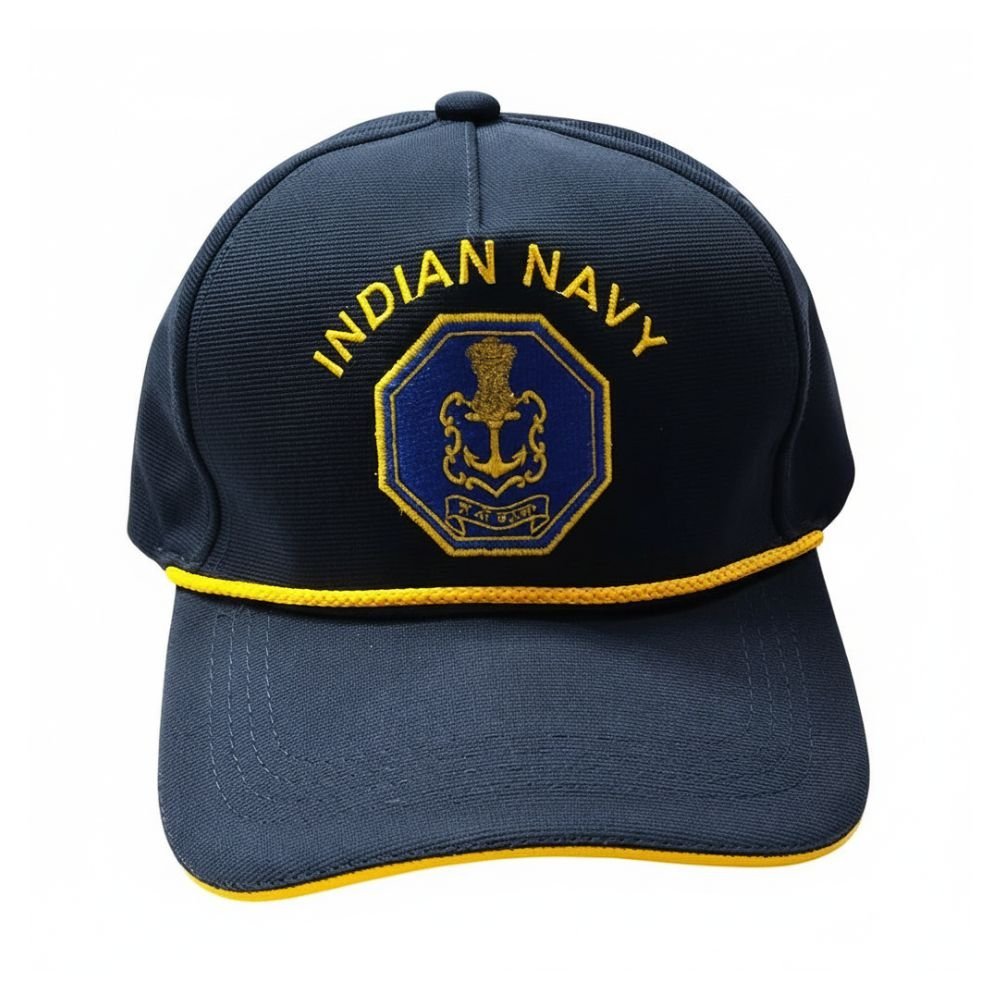 navy logo cap w/o braied