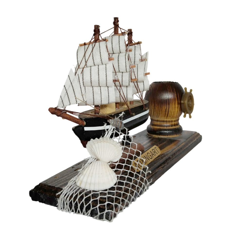 ship themed single pen stand