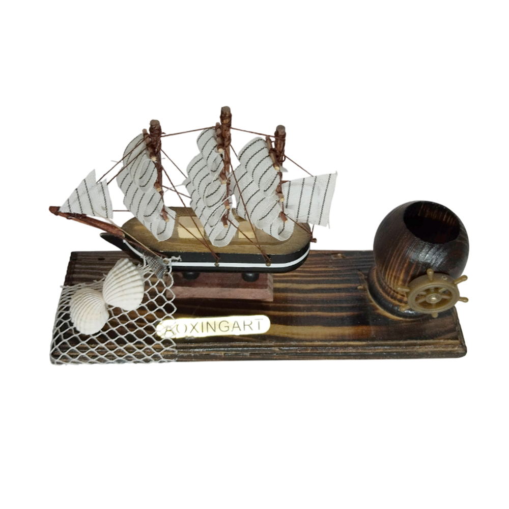 ship themed single pen stand