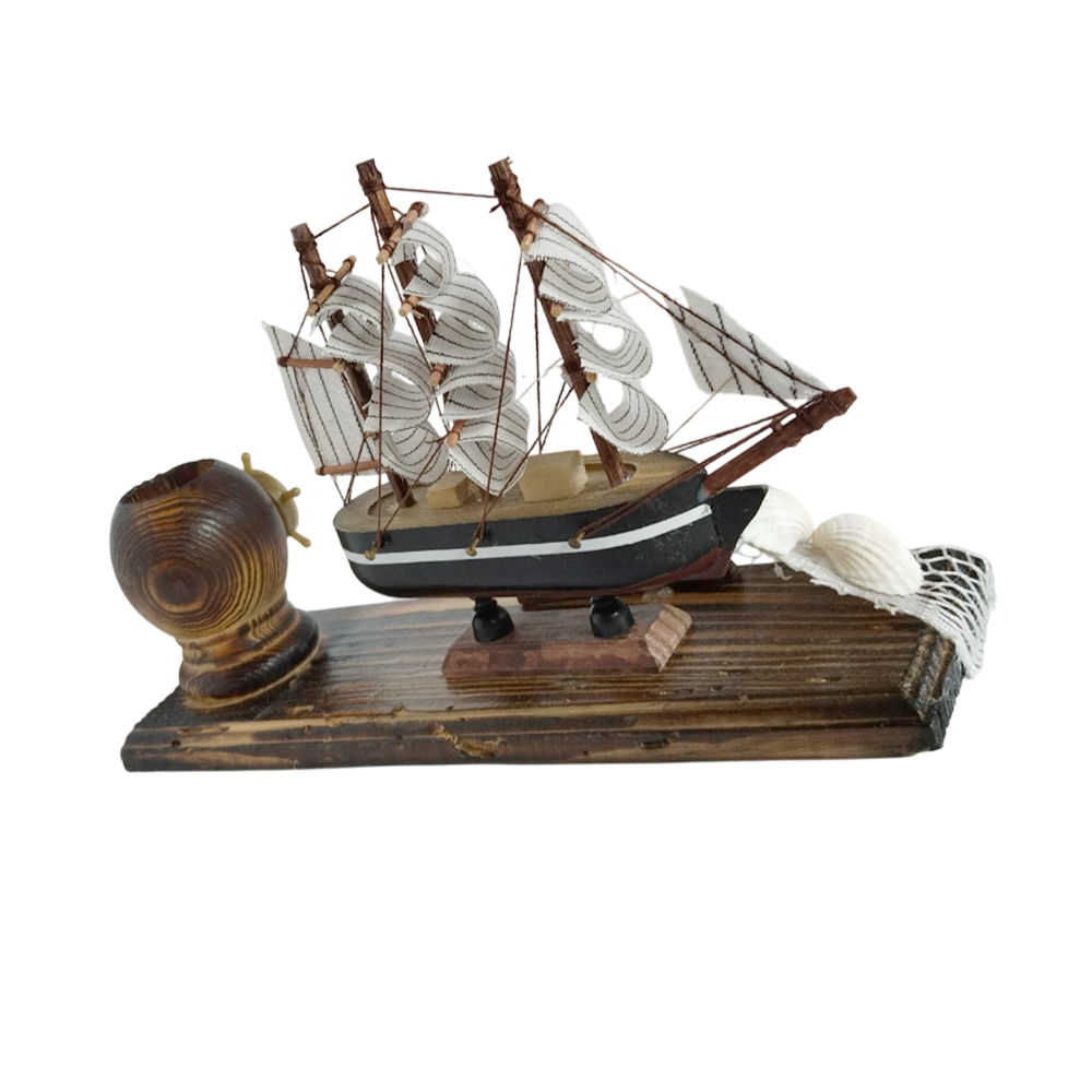 ship themed single pen stand