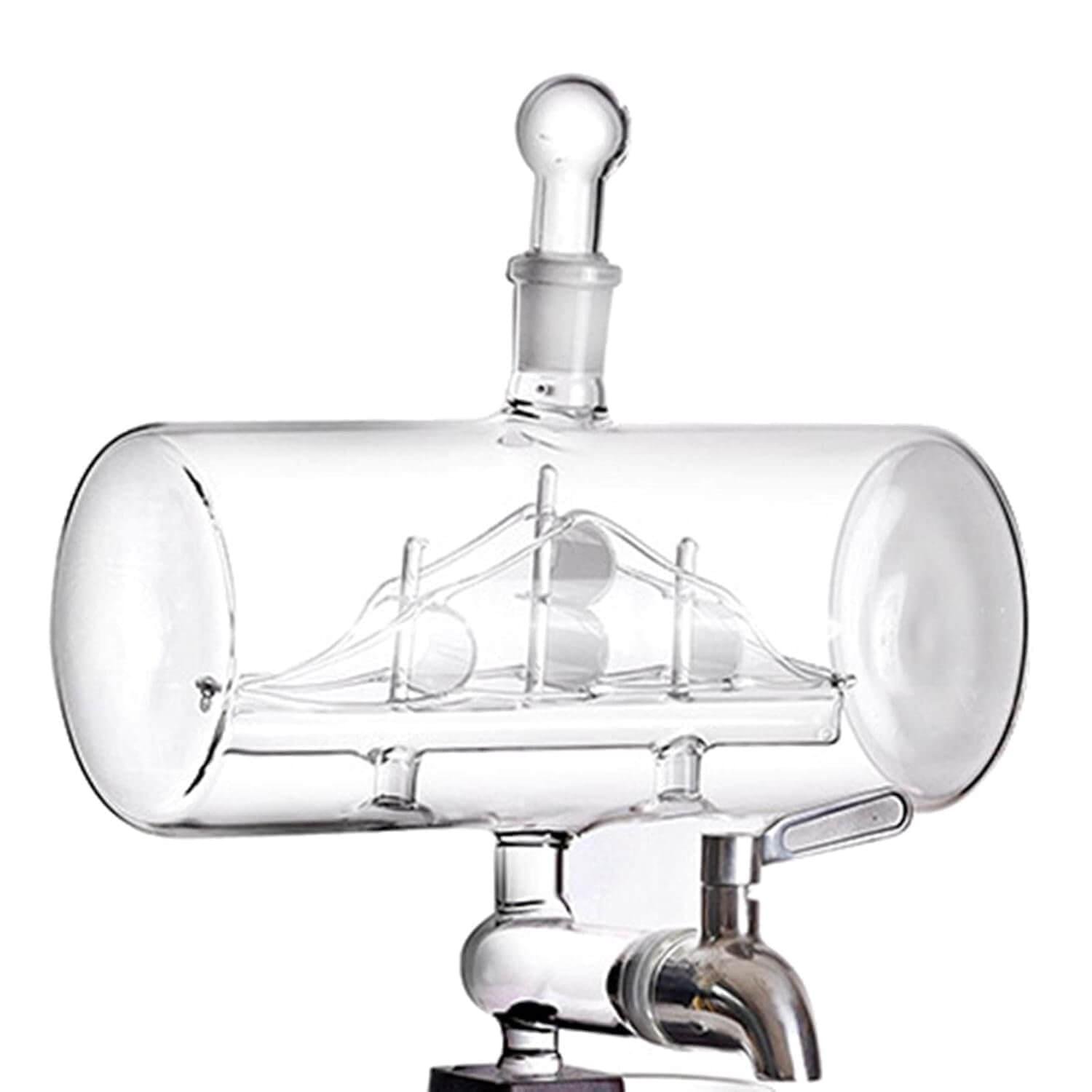 decanter set ship in bottle