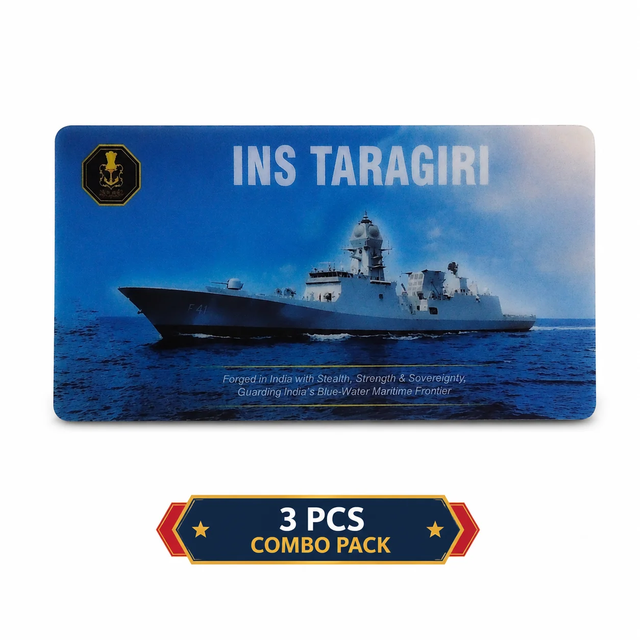 INS Taragiri 3D Acrylic Fridge Magnet